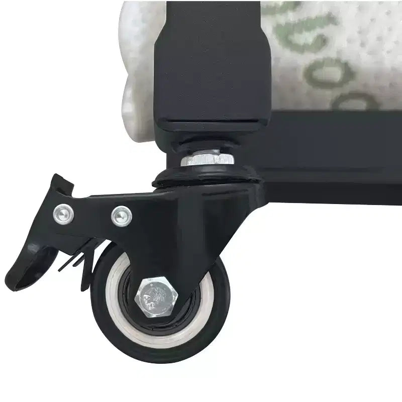 Letto Pieghevole - Struttura in Metallo Portatile con Materasso in Schiuma per Camera Ospiti
