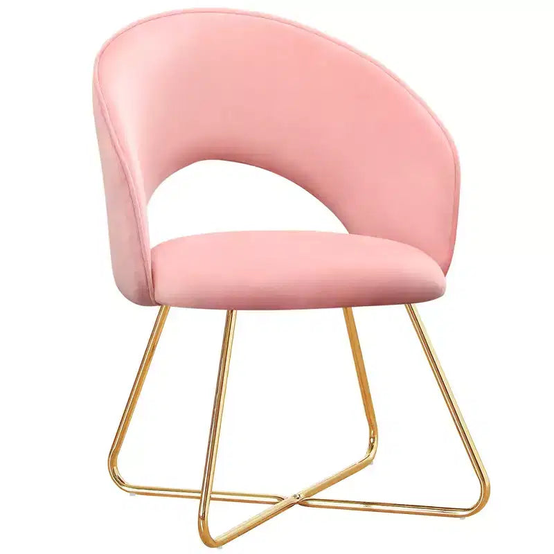 Sedia da toeletta in finto velluto, sedia moderna per vanity, sgabello imbottito per trucco per camera da letto, soggiorno, spogliatoio