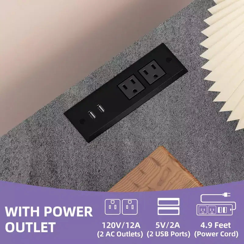Comodino con 3 cassetti Tavolino da Notte Cassettiera Piccola per Camera da Letto Marrone Rustico
