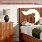 Struttura letto galleggiante a LED con supporto in metallo resistente