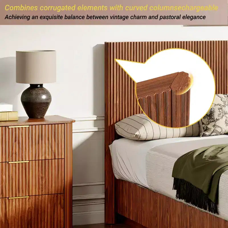 Struttura letto galleggiante a LED con supporto in metallo resistente