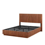 Struttura letto galleggiante a LED con supporto in metallo resistente
