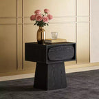 GDFStudio Coleen Modern Wood End Table with Storage Drawer