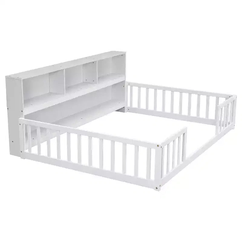Struttura letto king-size ad alta capacità di peso, non necessita di rete a molle, in metallo resistente
