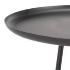 Tavolino con maniglia - Nero/Oro