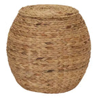 Household Essentials Barrel Wicker Side Table