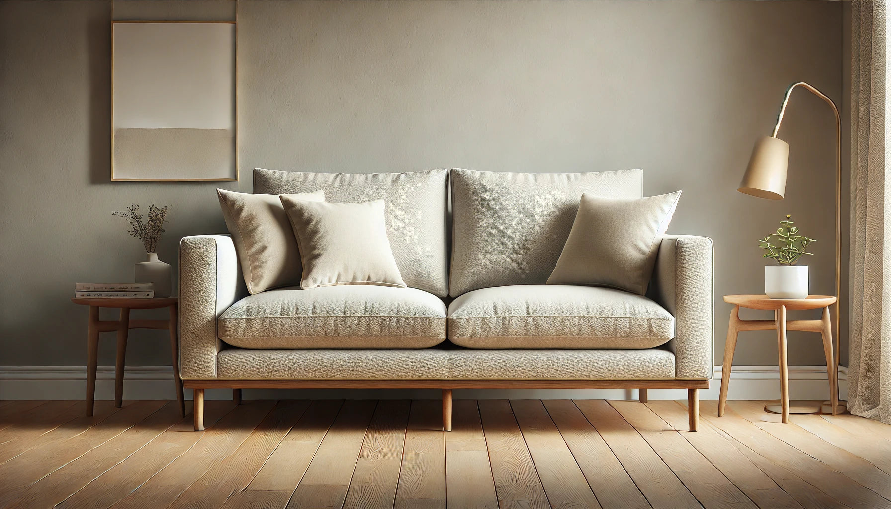Divano moderno due posti con cuscini in omaggio - Promo SOFA.SPACE