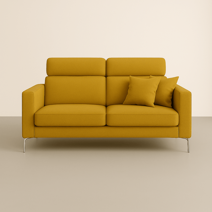 Divano STAND - Moderno con poggiatesta reclinabili - Divano moderno disponibile in vari tessuti e colori - Sofa.Store