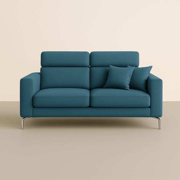 Divano STAND - Moderno con poggiatesta reclinabili - Divano moderno disponibile in vari tessuti e colori - Sofa.Store