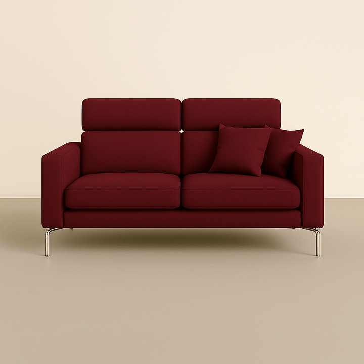 Divano STAND - Moderno con poggiatesta reclinabili - Divano moderno disponibile in vari tessuti e colori - Sofa.Store