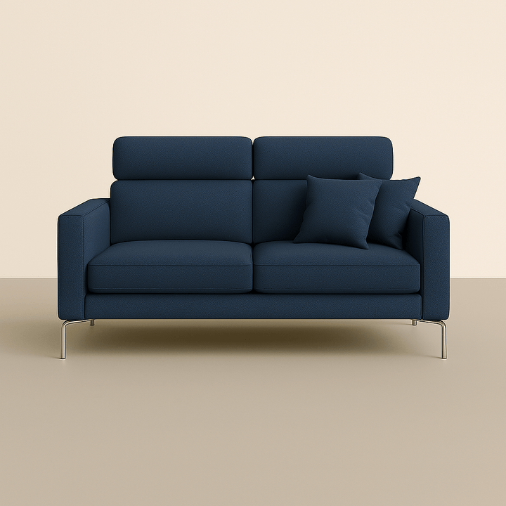 Divano STAND - Moderno con poggiatesta reclinabili - Divano moderno disponibile in vari tessuti e colori - Sofa.Store