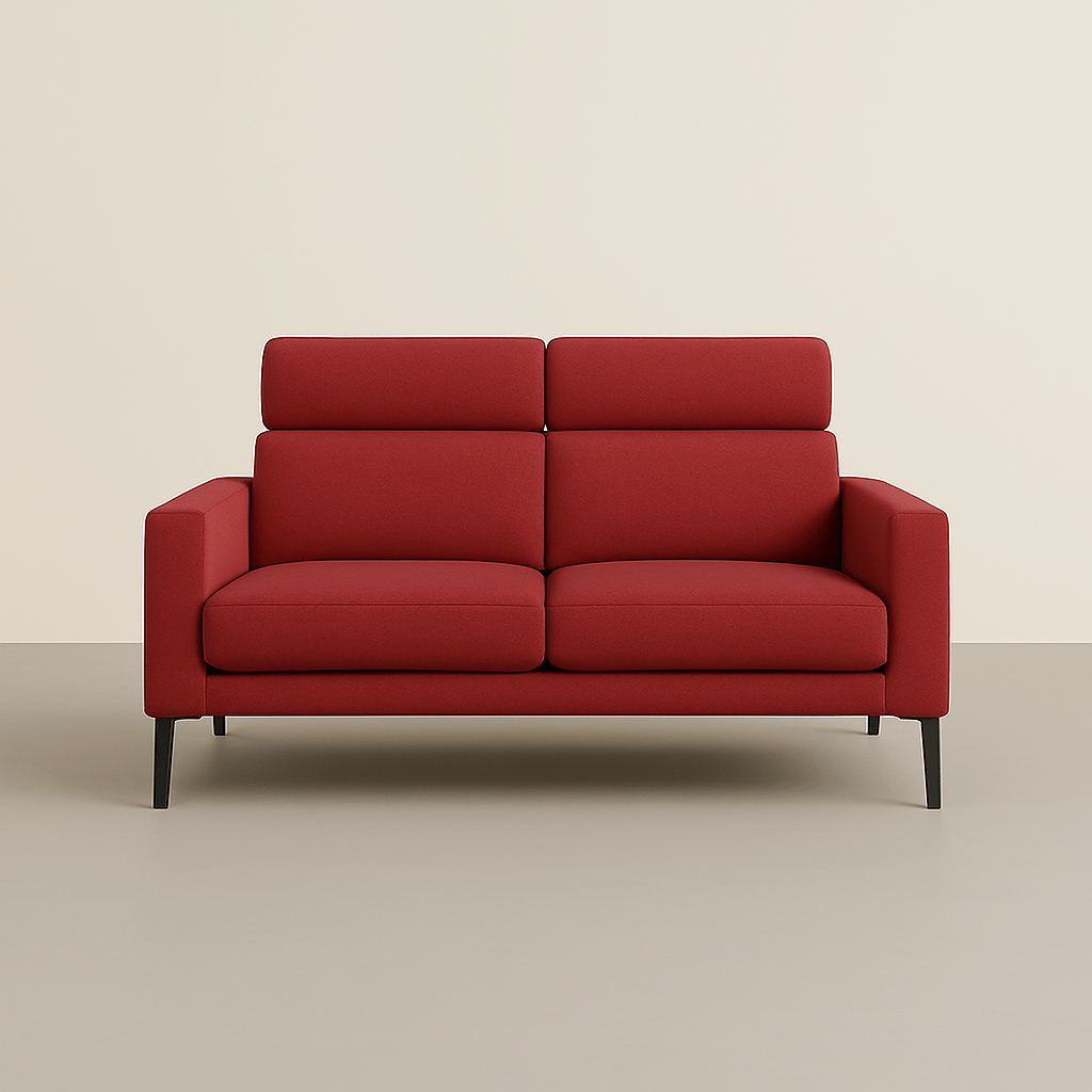 Divano STAND - Moderno con poggiatesta reclinabili - Divano moderno disponibile in vari tessuti e colori - Sofa.Store