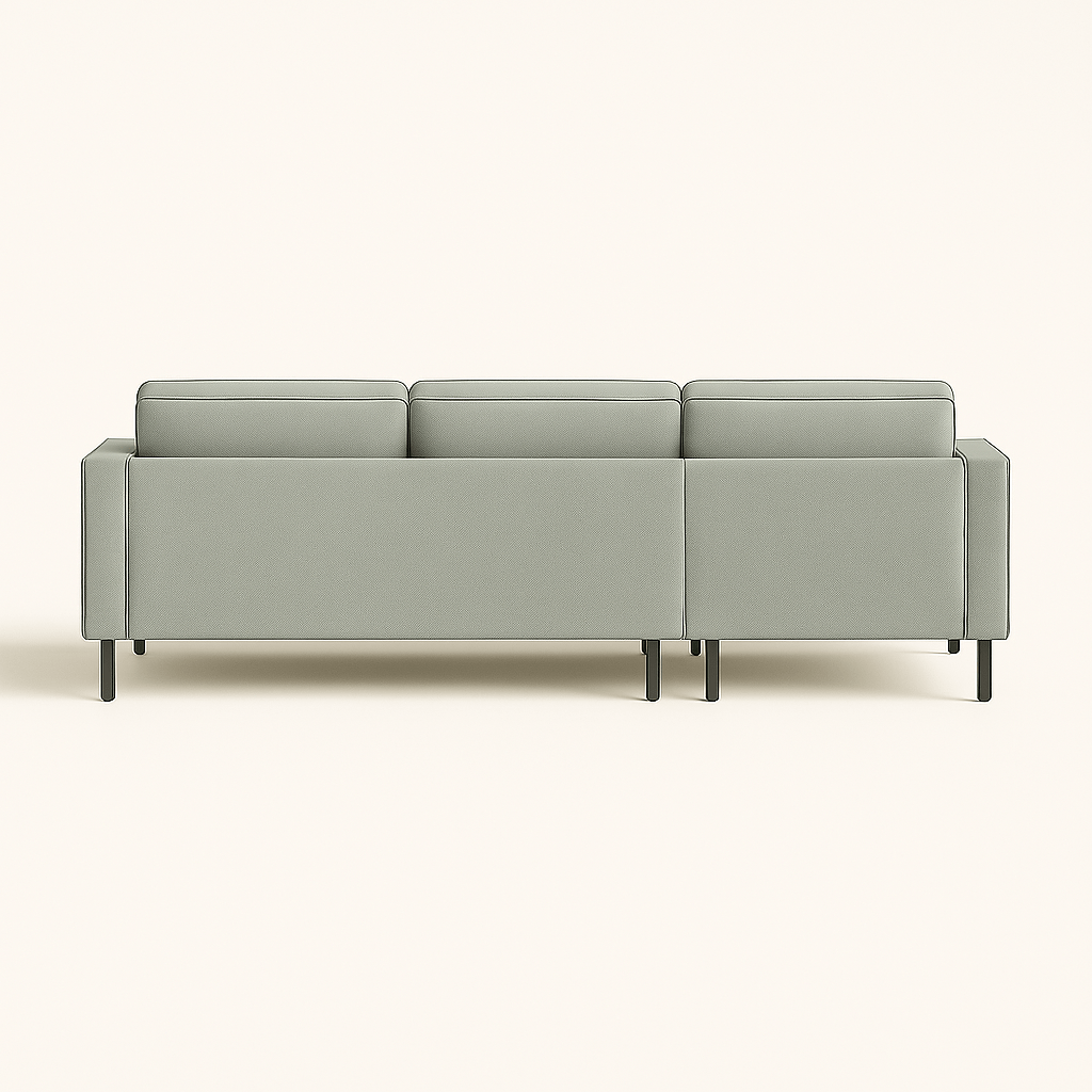 Nico – Divano Moderno con Chaise - Longue e Design - Divano moderno disponibile in vari tessuti e colori - Sofa.Store
