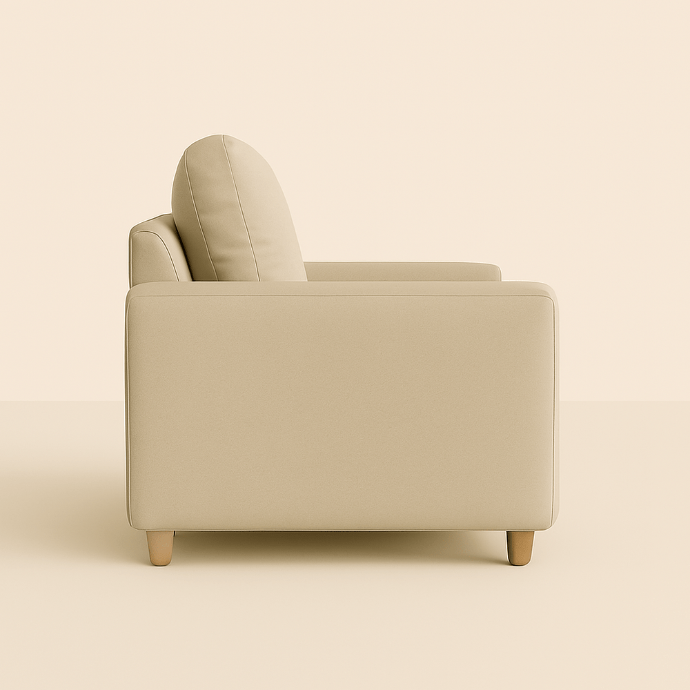 Poltrona ARIA – Comfort avvolgente e stile essenziale | SofaSpace - Divano moderno disponibile in vari tessuti e colori - Sofa.Store